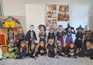 Zdjęcie grupowe dzieci z grupy II