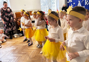 Dzieci z grupy III podczas swojego występu