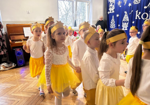 Dzieci z grupy III podczas swojego występu