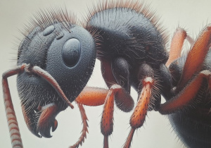 Zdjęcie mrówki - pomoc dydaktyczna prowadzącego