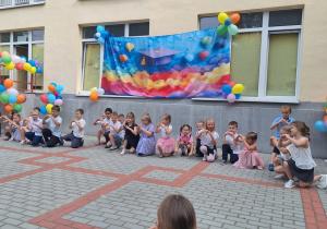Pokaz tańca dzieci starszych